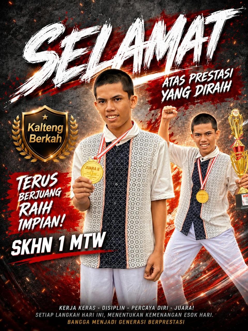 Juara 2 Cipta Komik Strip FL3SN Tingkat SMPLB/SMALB